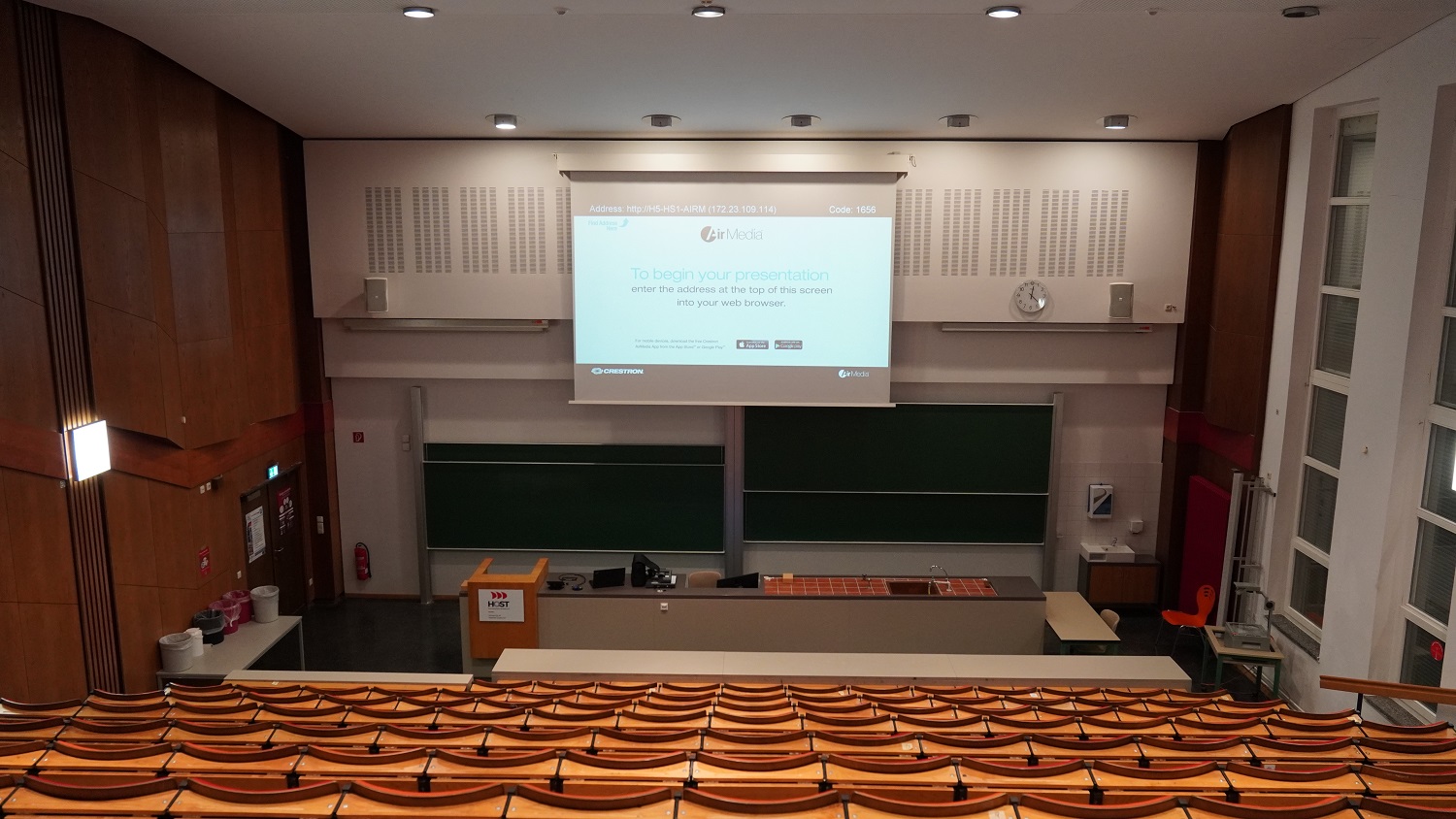 01 Raum 101 Hörsaal 1